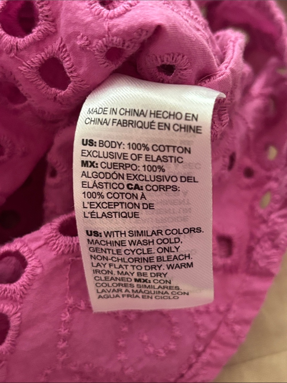 Chico's Eyelet Button-Front - Picture 9 of 9